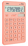 1176699 Калькулятор настольный Deli Touch EM01541 красный 12-разр.