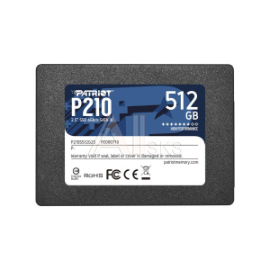 1376101 SSD жесткий диск SATA2.5" 512GB P210 P210S512G25 PATRIOT