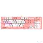 Клавиатура A4Tech Bloody B800 Dual Color механическая розовый/белый USB for gamer LED