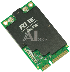 R11e-2HnD MikroTik 802.11b/g/n miniPCI-e card with u.fl connectors