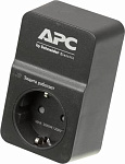 400289 Сетевой фильтр APC PM1WB-RS (1 розетка) черный (коробка)