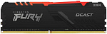 3205056 Модуль памяти KINGSTON Fury Beast DDR4 Общий объём памяти 16Гб Module capacity 16Гб Количество 1 3200 МГц Радиатор нет Множитель частоты шины 16 1.35