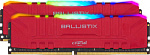 1414555 Память DDR4 2x16Gb 3600MHz Crucial BL2K16G36C16U4R Ballistix RTL PC4-28800 CL16 DIMM 288-pin 1.35В kit