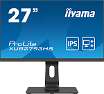27" XUB2793HS-B4 1920x1080@75Гц IPS LED 16:9 4ms VGA HDMI DP 80M:1 1000:1 178/178 300cd HAS Pivot Tilt Swivel Speakers Black