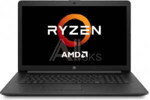 1643260 Ноутбук HP 17-ca2033ur Ryzen 3 3250U 8Gb SSD256Gb AMD Radeon 17.3" HD+ (1600x900) Free DOS black WiFi BT Cam