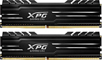 1240006 Модуль памяти ADATA XPG GAMMIX D10 Gaming DDR4 Общий объём памяти 32Гб Module capacity 16Гб Количество 2 2666 МГц Множитель частоты шины 16 1.2 В черн