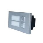 1829799 DAHUA DHI-VTO4202F-MB2 Модуль с 2 кнопками к вызывной панели, питание DC 5В