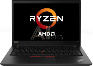1544030 Ноутбук Lenovo ThinkPad T14 G1 T Ryzen 7 Pro 4750U 16Gb SSD512Gb AMD Radeon 14" IPS FHD (1920x1080) Windows 10 Professional 64 black WiFi BT Cam