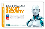 418282 Программное Обеспечение Eset NOD32 Smart Security Family универ лиц продл на 20 мес или новая на 3 устройства 1 год (NOD32-ESM-1220(CARD)-1-3)