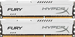 1000307562 Память оперативная Kingston 16GB 1333MHz DDR3 CL9 DIMM (Kit of 2) HyperX FURY White Series