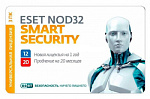 418282 Программное Обеспечение Eset NOD32 Smart Security Family универ лиц продл на 20 мес или новая на 3 устройства 1 год (NOD32-ESM-1220(CARD)-1-3)