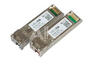 S+2332LC10D MikroTik Pair of bidirectional SFP 10G 10km modules (10G T1270nm/R1330nm, Single LC-connector + 10G T1330nm/R1270nm, Single LC-connector)