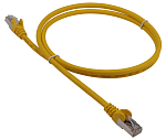 LAN-PC45/S5E-2.0-YL Патч-корд LANMASTER LSZH FTP кат.5e, 2.0 м, желтый