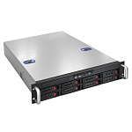 292414 Серверная платформа ExeGate Pro 2U550-HS08 <RM 19", высота 2U, глубина 550, Redundant БП 2x800W, 8xHotSwap, USB>