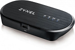 1406726 Модем 2G/3G/4G Zyxel WAH7601-EUZNV1F micro USB Wi-Fi Firewall +Router внешний черный