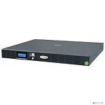 CyberPower OR1000ERM1U ИБП {Line-Interactive, 1000VA/600W USB/RS-232/SNMPslot /RJ11/45 (4+2 IEC С13), 6В/7 Ач х 4}