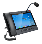 A320i Black Fanvil Android 9.0 Built-in Adjustable 8MP Camera with a Privacy Cover10-party Audio Conference,3-party Video ConferencPTM handsetDual Gigabit ports,