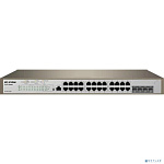 IP-COM PRO-S24-410W Коммутатор управляемый PoE ProFi 24-Ports 10/100/1000 Base-T + 4-Ports 1000 Base-X SFP / 24-Ports PoE (PoE бюджет 370W) IP-COM PRO-S24-410W Коммутатор управляемый PoE ProFi 24-Ports 10/100/1000 Base-T + 4-Ports 1000 Base-X SFP / 24-Ports PoE (PoE бюджет 370W)