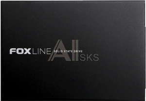 1000462676 Твердотельный накопитель/ Foxline SSD X5, 128GB, 2.5" 7mm, SATA3, 3D TLC, R/W 560/540MB/s, IOPs 70 000/60 000, TBW 100, DWPD 1.1 (2 года)