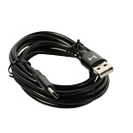 1857657 Harper USB - USB type-C, SCH-732 black (Силиконовый Кабель для зарядки и синхронизации, 2м, Металлический штекер на концах. Способны заряжать устройст