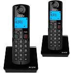 1965066 ALCATEL S230 DUO RU BLACK Радиотелефон [ATL1422788]