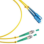 11053109 Cabeus FOP(d)-9-FC/APC-SC/UPC-10m Шнур оптический duplex FC/APC-SC/UPC 9/125 sm 10м LSZH