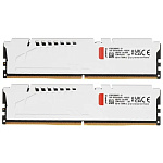 11062607 Память оперативная/ Kingston 64GB 6000MT/s DDR5 CL40 DIMM (Kit of 2) FURY Beast White XMP