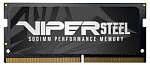 Память DDR4 16GB 2666MHz Patriot PVS416G266C8S Viper Steel RTL PC4-21300 CL18 SO-DIMM 260-pin 1.2В single rank Ret