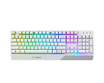 S11-04RU304-CLA Gaming Keyboard MSI VIGOR GK30, Wired, Mechanical-like plunger switches. 6 zones RGB lighting with several lighting effects. Anti-ghosting Capability
