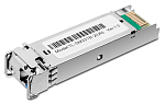 TP-Link TL-SM321B-2, 1000Base-BX WDM Двунаправленный SFP-модуль, TX: 1310 нм, RX: 1550 нм, 1 симплексный разъём LC, расстояние передачи до 2 км по каб