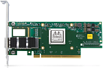 1000537040 Адаптер Infiniband ConnectX®-6 VPI adapter card, 100Gb/s (HDR100, EDR IB and 100GbE), single-port QSFP56, PCIe3.0/4.0 x16, tall bracket