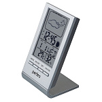 1738827 Perfeo Часы-метеостанция "Angle", серебряный, (PF-S2092) время, температура, влажность, дата