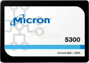 MTFDDAK960TDT-1AW1ZABYY SSD Micron 5300MAX 960GB SATA 2.5" 3D TLC R540/W520MB/s MTTF 3М 95000/75000 IOPS 8760TBW Enterprise Solid State Drive, 1 year, OEM