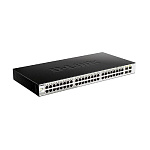 11049410 D-Link DGS-1210-52/ME/B2A Управляемый L2 коммутатор, 48x1000Base-T, 4x1000Base-X SFP, AC 220В/DC 12В(с возможностью мониторинга статуса питания коммут