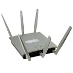 1000308826 Точка доступа/ AC1750 Wi-Fi PoE Access Point, 2x1000Base-T LAN, 3x4dBi (2.4GHz)+3x6dBi (5GHz) detachable antennas, RJ45 Console, w/o PoE base/power