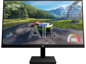 2V7V4AA#ABB HP X32 Gaming 31.5 Monitor 2560x1440 WQXGA, IPS, 16:9, 400 cd/m2, 1000:1, 1ms, 178°/178°, DP, HDMI, AMD FreeSync, 165 Hz, height, titl, Black