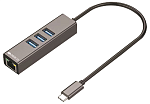 Сетевой адаптер ORIGO Сетевой адаптер USB-C, 3xUSB 3.0, 1x1000Base-T