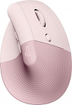 1919859 Мышь Logitech Lift розовый оптическая (4000dpi) беспроводная USB (5but)
