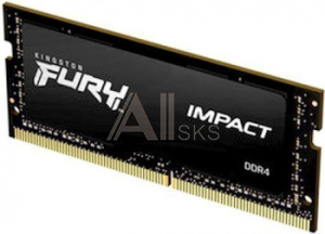 1561174 Память DDR4 16Gb 2666MHz Kingston KF426S15IB1/16 Fury Impact RTL PC4-21300 CL15 SO-DIMM 260-pin 1.2В Ret