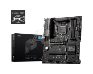 3204352 Материнская плата MSI Intel B560 LGA1200 ATX Memory DDR4 B560-APRO