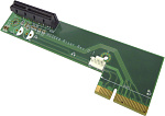 Riser карта с 1x PCIex4 Slot, совместимая с P2002E