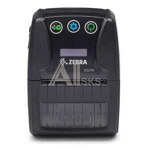 ZQ21-A0E01KE-00 Zebra DT ZQ210, 2.25 inch, Bluetooth, label&receipt printing, Belt clip, USB cable, English/Latin/Cyrillic