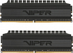 1562204 Память DDR4 2x32Gb 3200MHz Patriot PVB464G320C6K Viper 4 Blackout RTL Gaming PC4-25600 CL16 DIMM 288-pin 1.35В kit с радиатором Ret