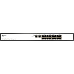 1000714102 Коммутатор ORIGO Коммутатор/ Unmanaged Switch 16x100Base-TX PoE, 2x1000Base-T, PoE Budget 190W, Long-range PoE up to 250m, 19" w/brackets