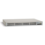 AT-GS950/48-XX Allied Telesis 48 port 10/100/1000TX WebSmart switch with 4 SFP bays