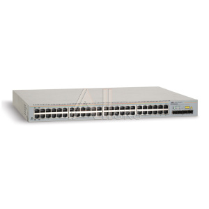 AT-GS950/48-XX Allied Telesis 48 port 10/100/1000TX WebSmart switch with 4 SFP bays