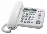 507715 Телефон проводной Panasonic KX-TS2356RUW белый