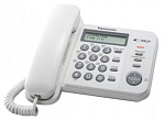 507715 Телефон проводной Panasonic KX-TS2356RUW белый
