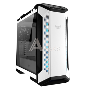 90DC0013-B49000 ASUS TUF GAMING GT501 White ASUS TUF Gaming GT501 White Edition case supports up to EATX with metal front panel, tempered-glass side panel, 120 mm RGB
