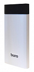 1205037 Мобильный аккумулятор Buro RLP-12000-W Li-Pol 12000mAh 2.1A+2.1A белый 2xUSB материал пластик